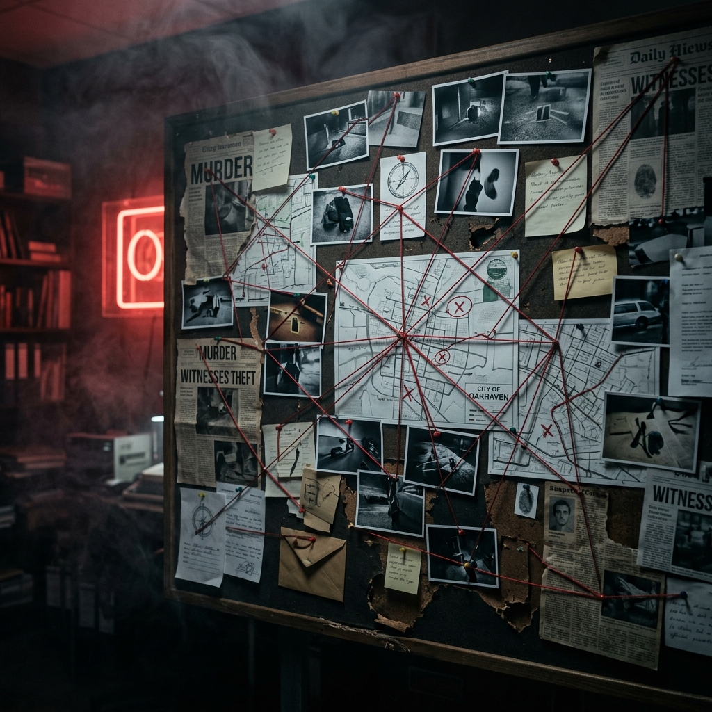 Revealed Show Crime Investigation Board